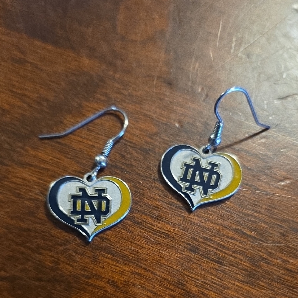 Notre Dame Heart Earrings